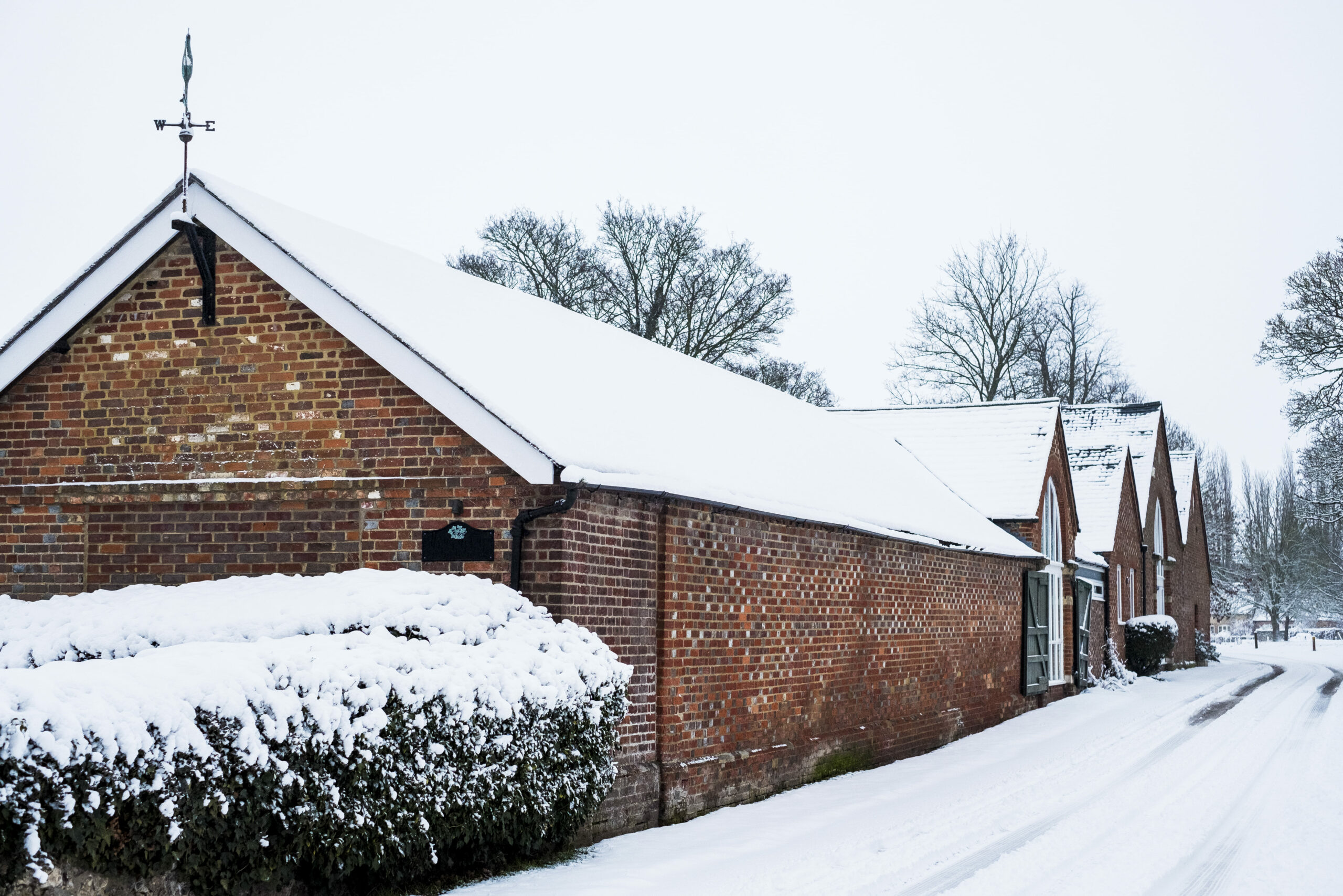 Roof maintenance in winter